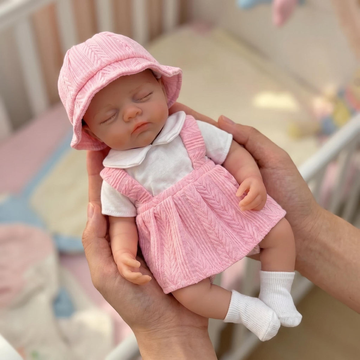 Muñeca Reborn de niña de 12 pulgadas, de silicona suave, recién nacida, lavable y fácil de limpiar para niños pequeños