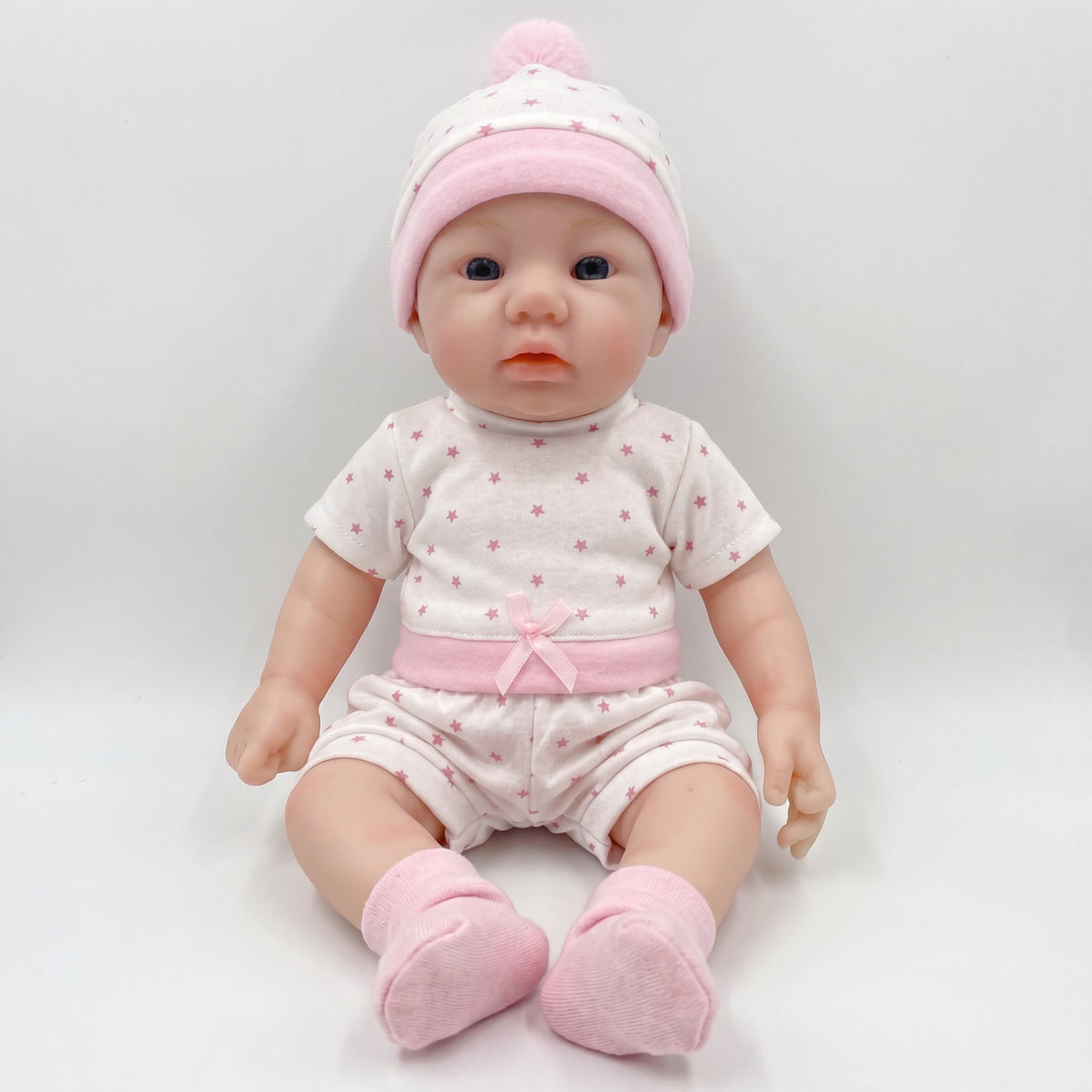 Muñeca de silicona platino sólida, supersuave, elástica y esponjosa, modelo Abigail, de 12 pulgadas