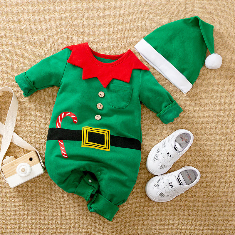 Various styles of Christmas party outfits for babies, suitable for 23/26/28-inch sizes