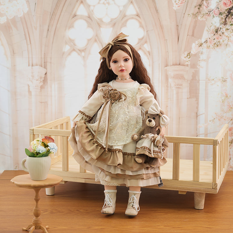 Hand-painted 28 Inch/70 Modern Elegance Collectible Girl Dolls - Reborn Doll Australia
