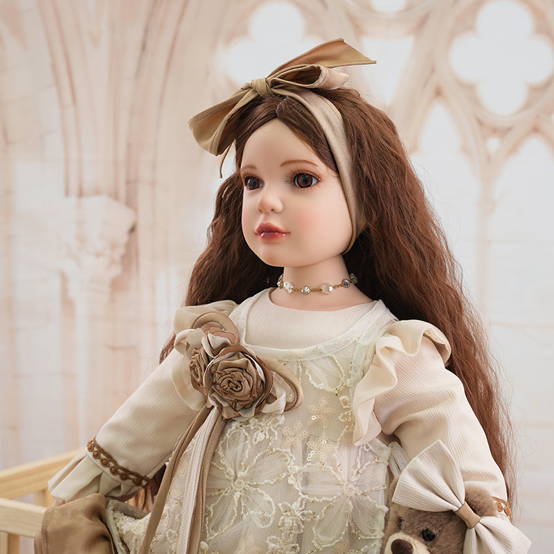Hand-painted 28 Inch/70 Modern Elegance Collectible Girl Dolls - Reborn Doll Australia