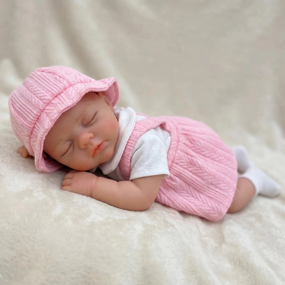 Muñeca Reborn de niña de 12 pulgadas, de silicona suave, recién nacida, lavable y fácil de limpiar para niños pequeños