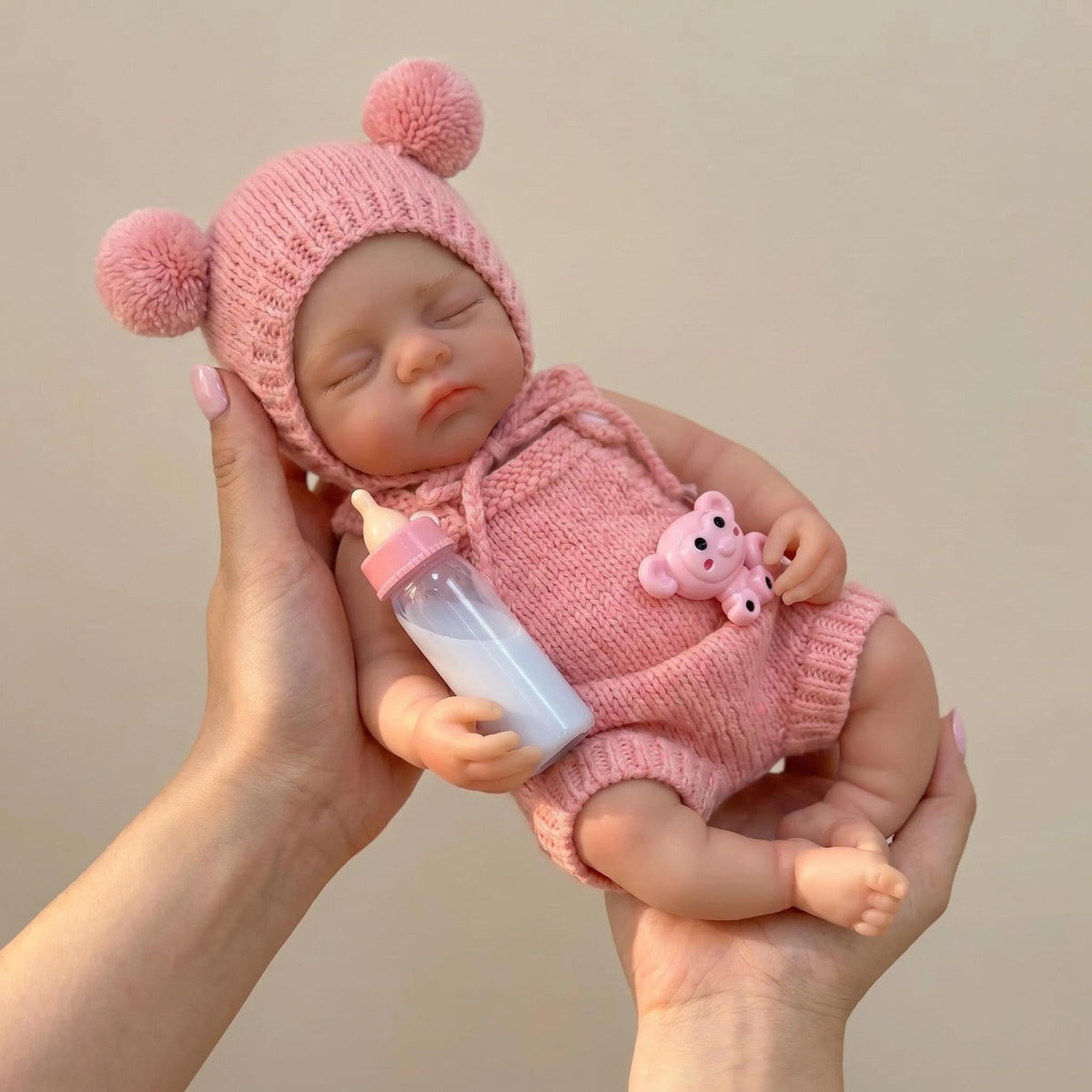 Muñeca bebé Reborn de silicona sólida de 12 pulgadas (30 cm), flexible, elástica, súper suave y realista, el mejor regalo