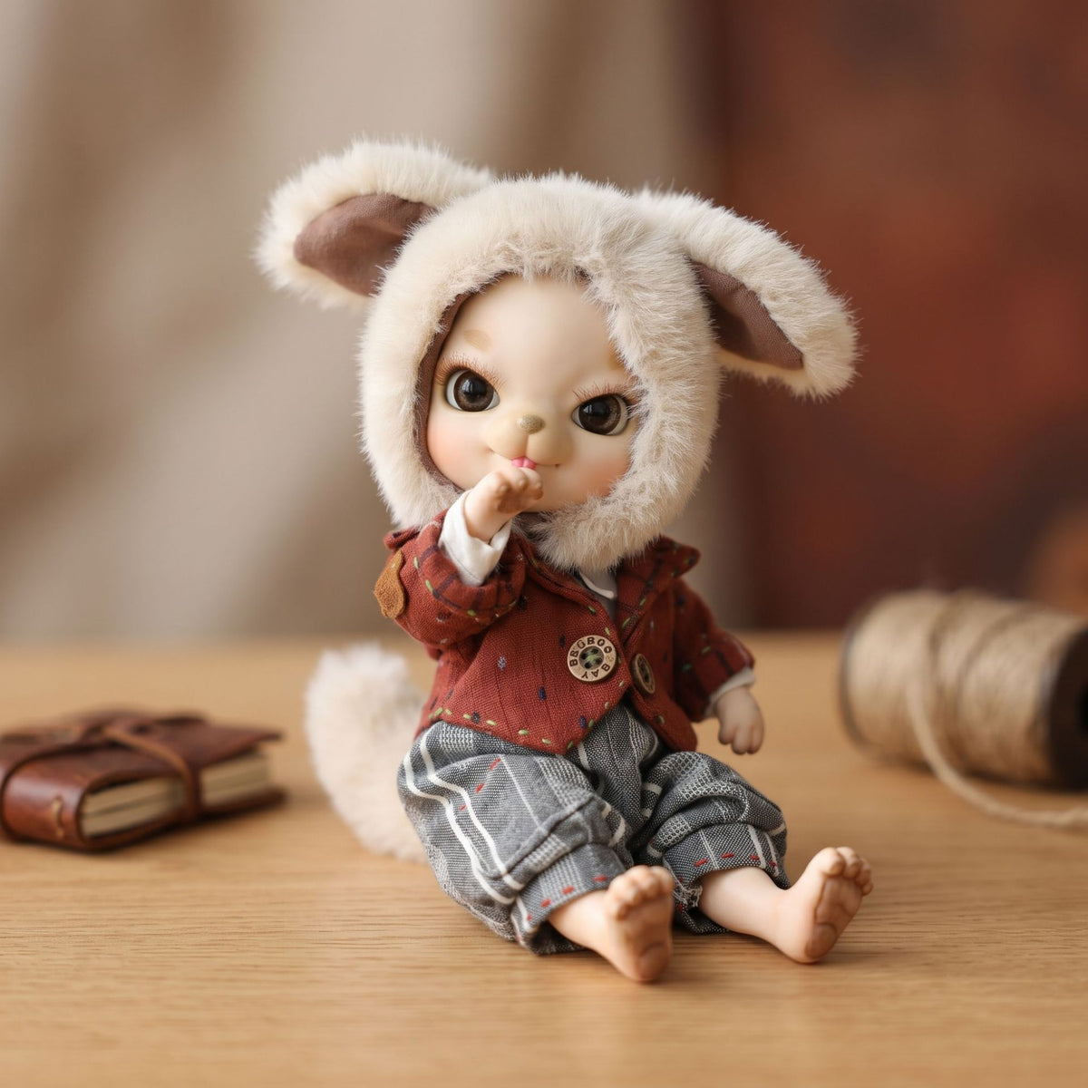 Muñeca de cuerpo de cerámica delicada de 10 pulgadas con diseño de articulación esférica, juguete de regalo para niñas y coleccionistas de muñecas