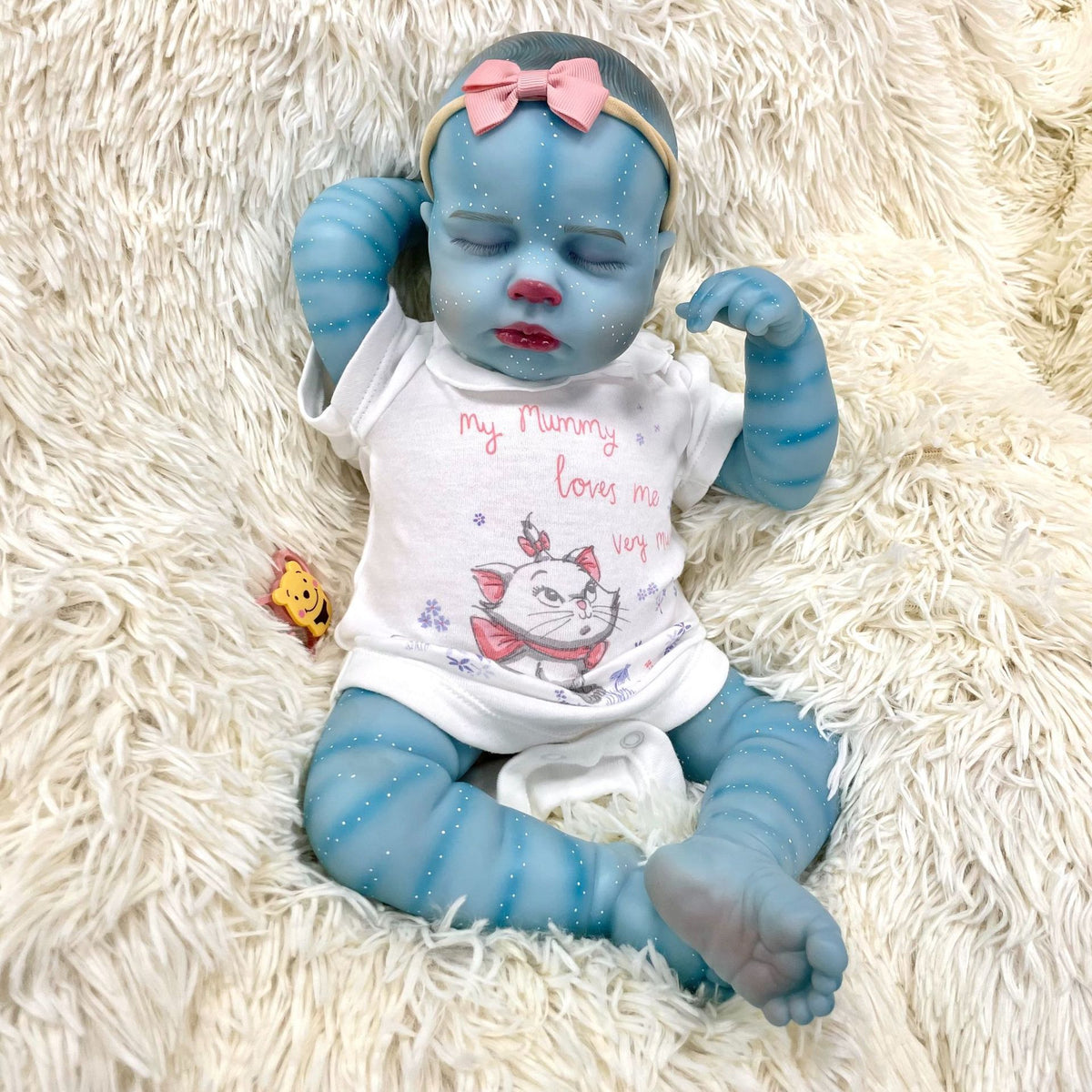 Muñeca de cuerpo de tela de 19 pulgadas con temática de sueño, conjunto de pijama con estampado de dibujos animados, compañera para todas las edades para regalos de Navidad