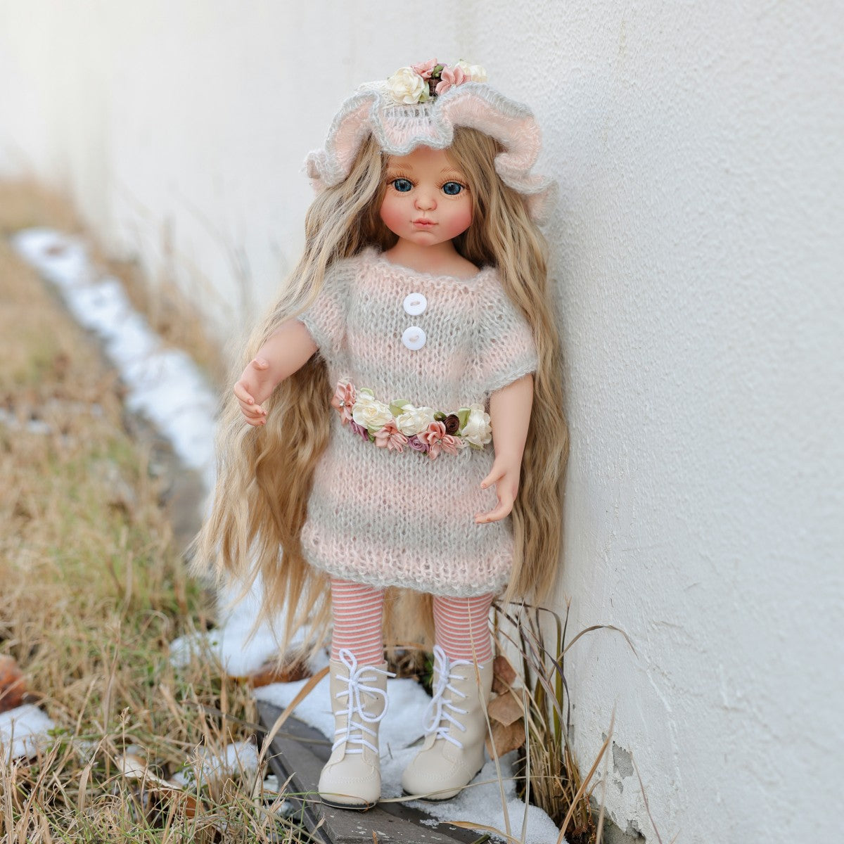 Vestido de muñeca de 45 cm tipo American Girl para casa de muñecas