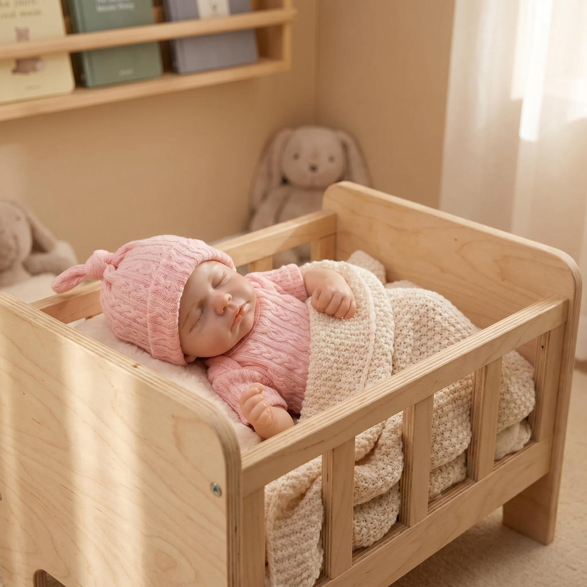 Muñeca reborn de 6 pulgadas con cuerpo completo de silicona sólida, vestida con traje rosa de manga corta, regalo de Navidad para niños