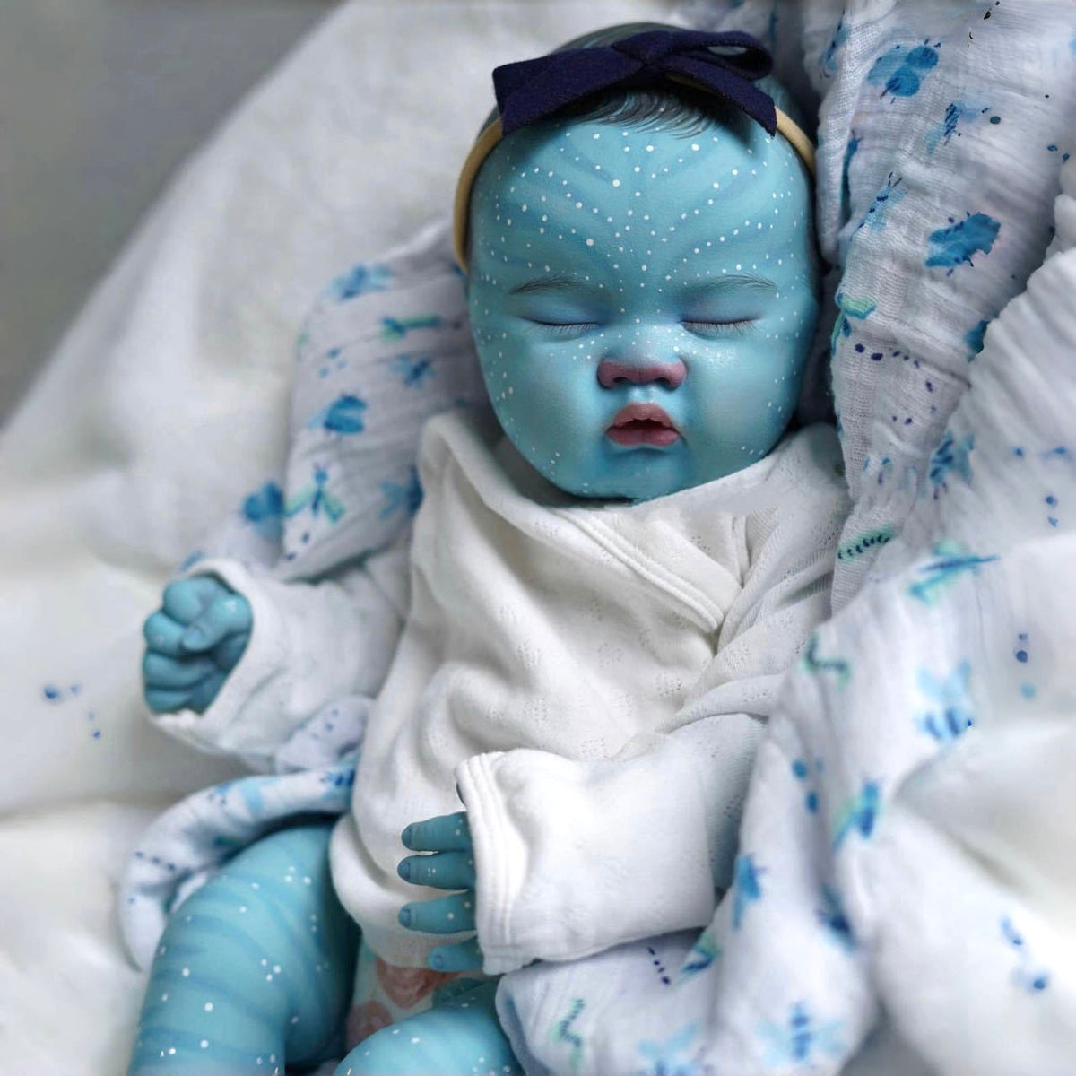 Muñeca reborn de colección Avatar de 20 pulgadas con cuerpo de tela, juguete de recuerdo preciado para niños y coleccionistas adultos
