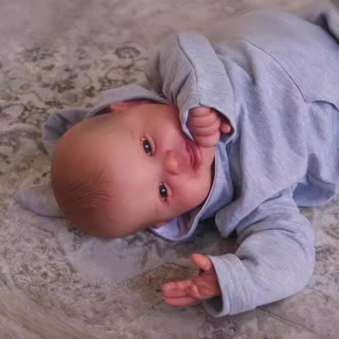 Muñeca bebé recién nacida de 24 pulgadas, realista, con cuerpo de tela, ideal como regalo