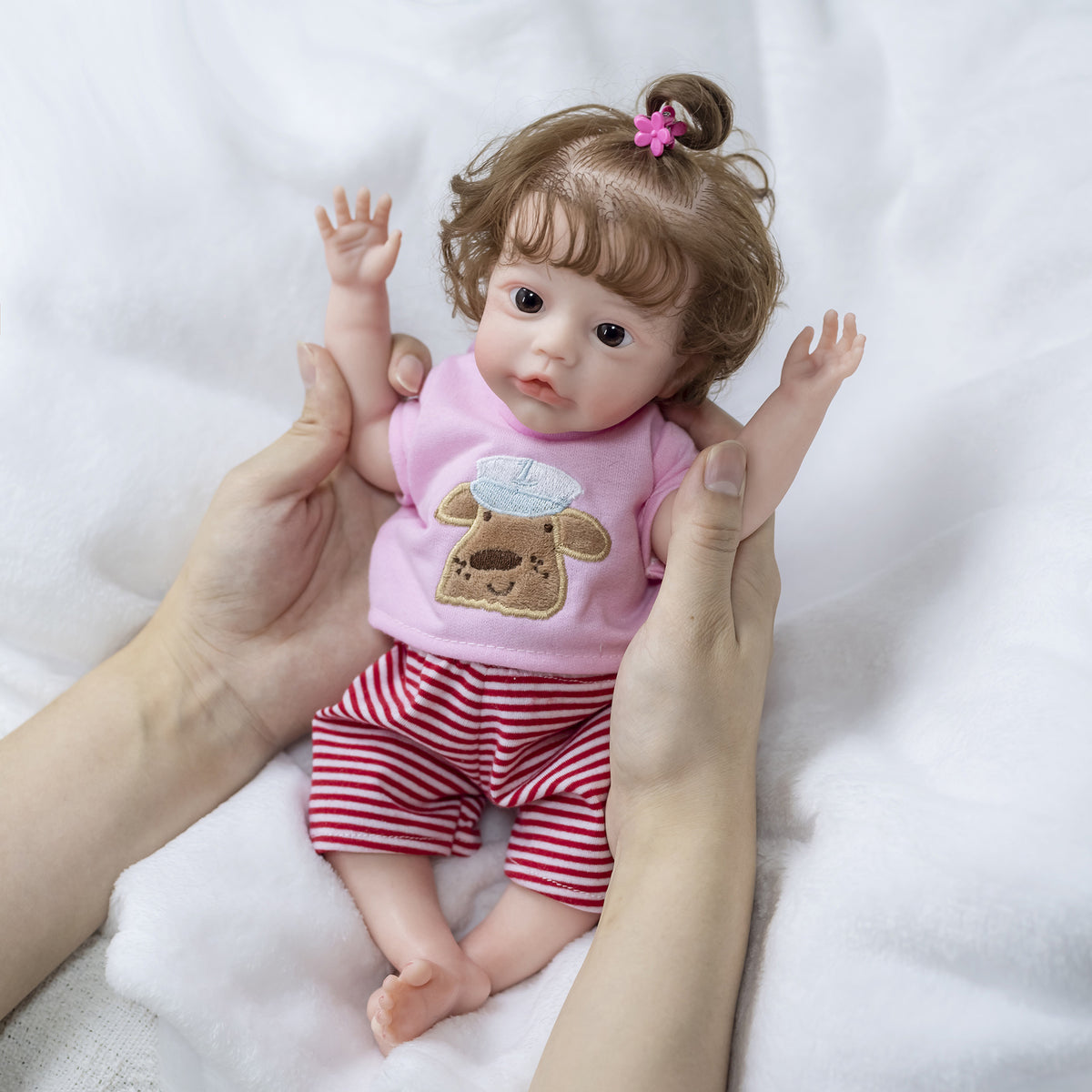 Muñecas Reborn de 12 pulgadas con cuerpo de silicona sólida, juguete de baño suave y elástico, regalo o para coleccionistas de muñecas
