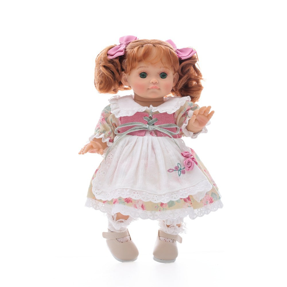 Muñeca de vinilo de 30 cm con cabello injertado, juguete de 12 pulgadas