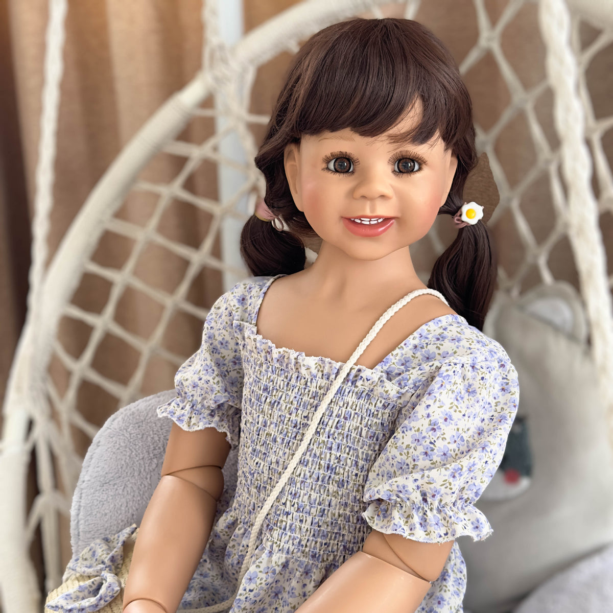 Muñecos reborn de 43 pulgadas para niños pequeños, con cuerpo completo de vinilo y extremidades articuladas, regalo sorpresa premium para fiestas de cumpleaños y celebraciones festivas estacionales