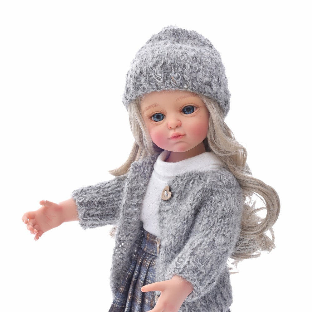 Muñeca de 45 cm, muñeca para niña, regalo bonito hecho a mano