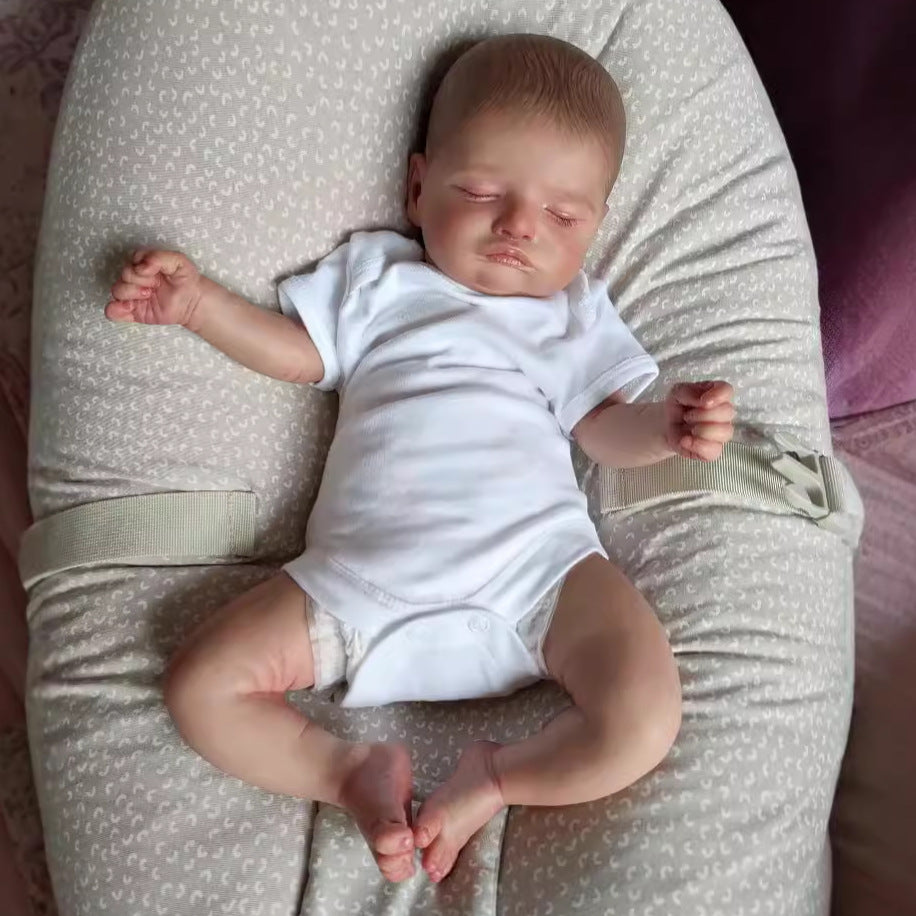 Muñecas Reborn de 19 pulgadas con cuerpo de tela, tacto suave, muñecas de bebé recién nacido, juguetes para niñas, muñecas Reborn