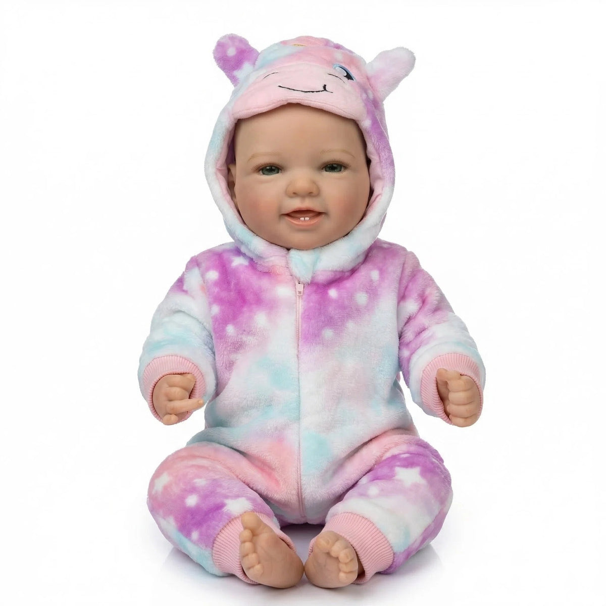 Muñeca reborn de simulación de 17 pulgadas