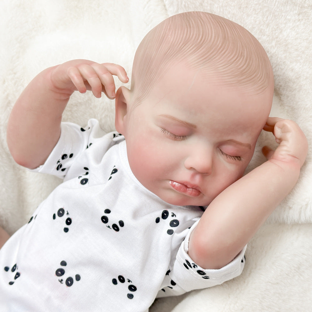 Sorprende a tu ser querido: muñeca reborn de vinilo de 20 pulgadas, juguete de compañía para recién nacidos auténtico para cumpleaños