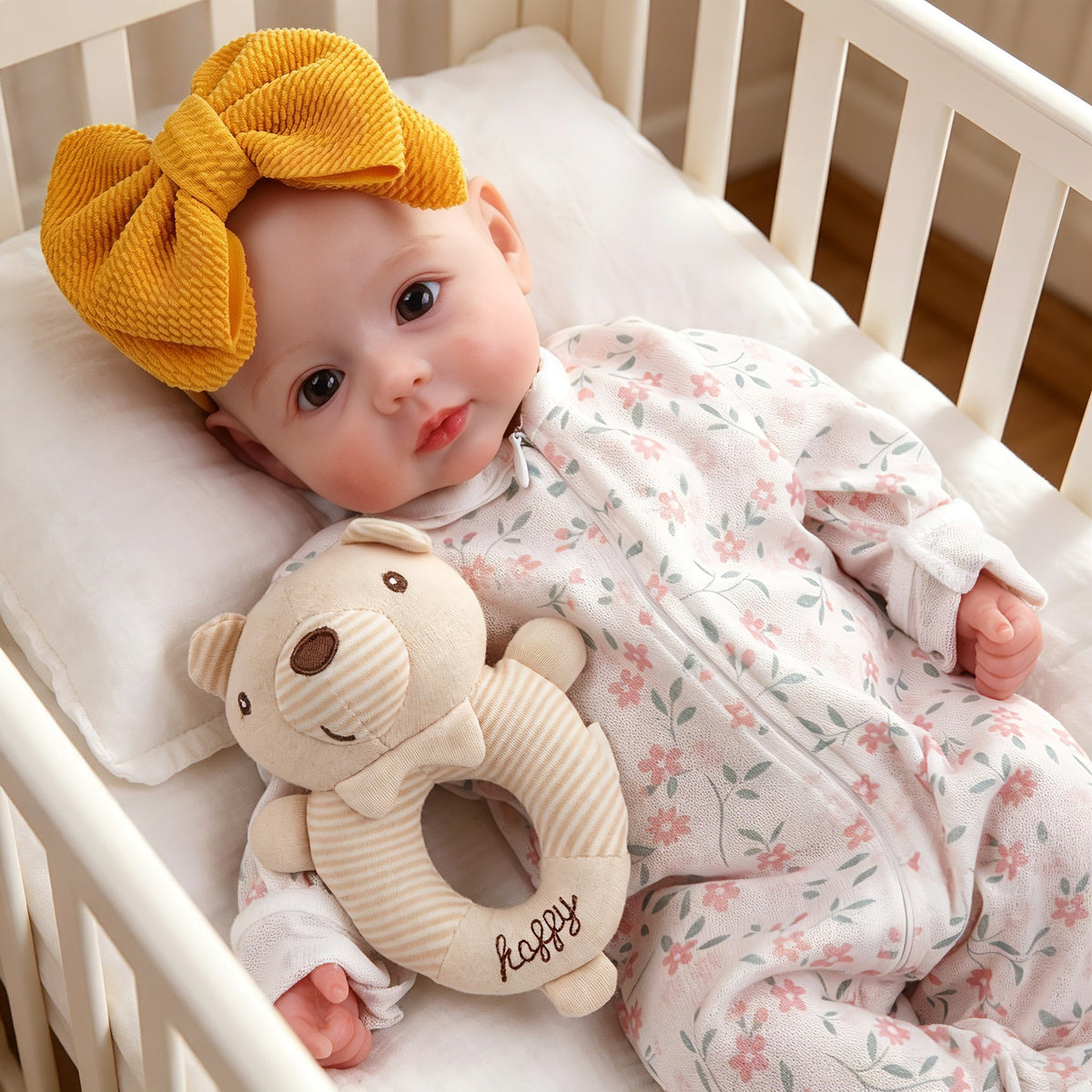 Nueva muñeca Reborn de 16/18 pulgadas con cuerpo completo de silicona sólida, muñeca femenina con chupete, juguete de regalo
