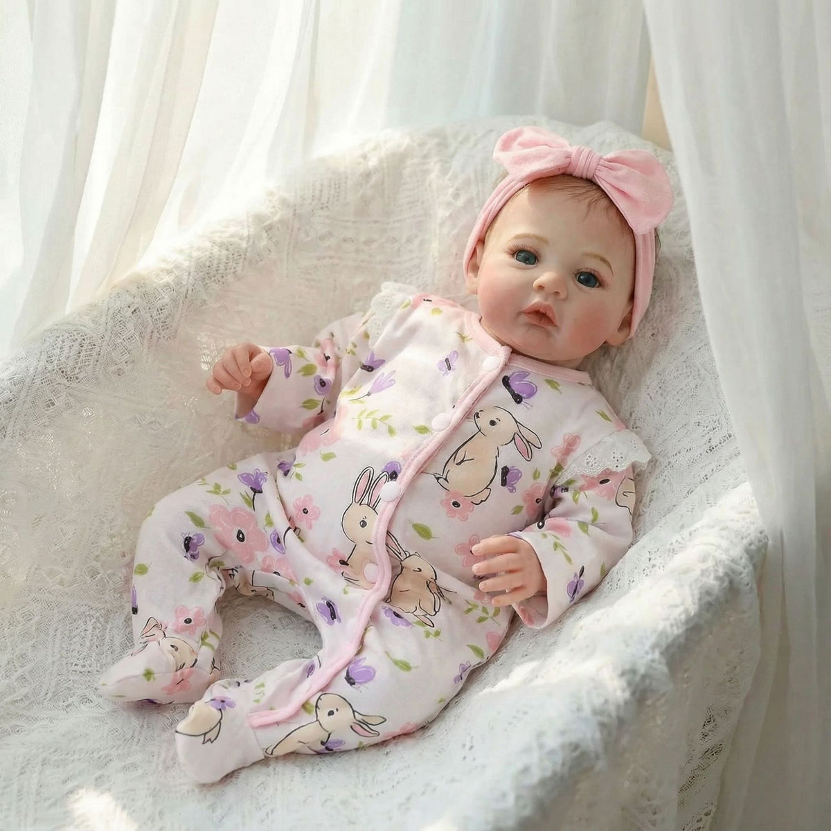 MUÑECAS BEBÉ REALISTAS REBORN DE 18 PULGADAS DE REALISTIC SWEET GALLERY CON JUGUETE Y SET DE REGALO PARA NIÑOS DE 3 AÑOS EN ADELANTE