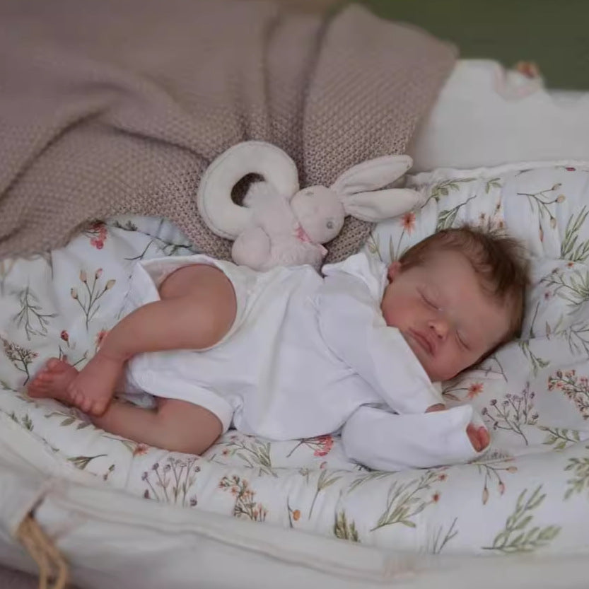 Muñecas Reborn de 19 pulgadas con cuerpo de tela, tacto suave, muñecas de bebé recién nacido, juguetes para niñas, muñecas Reborn