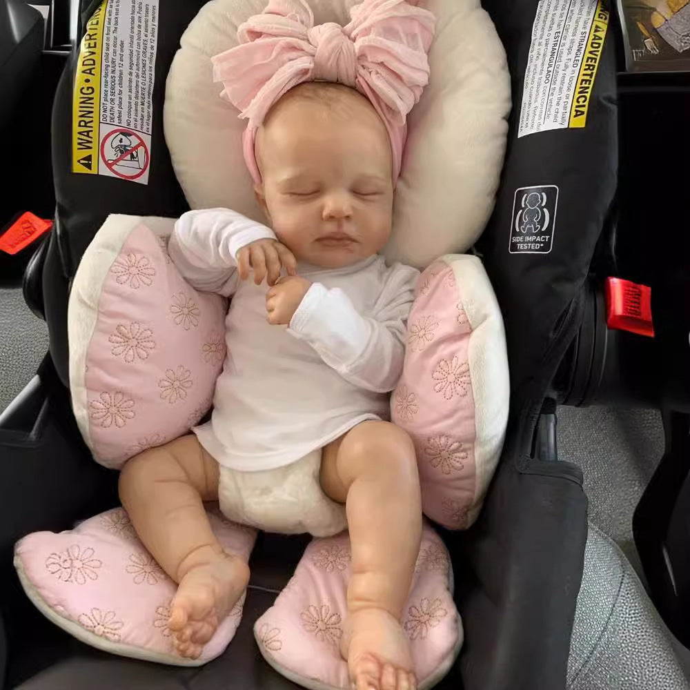 Muñecas Reborn de 19 pulgadas con cuerpo de vinilo completo y extremidades de tacto suave para niñas