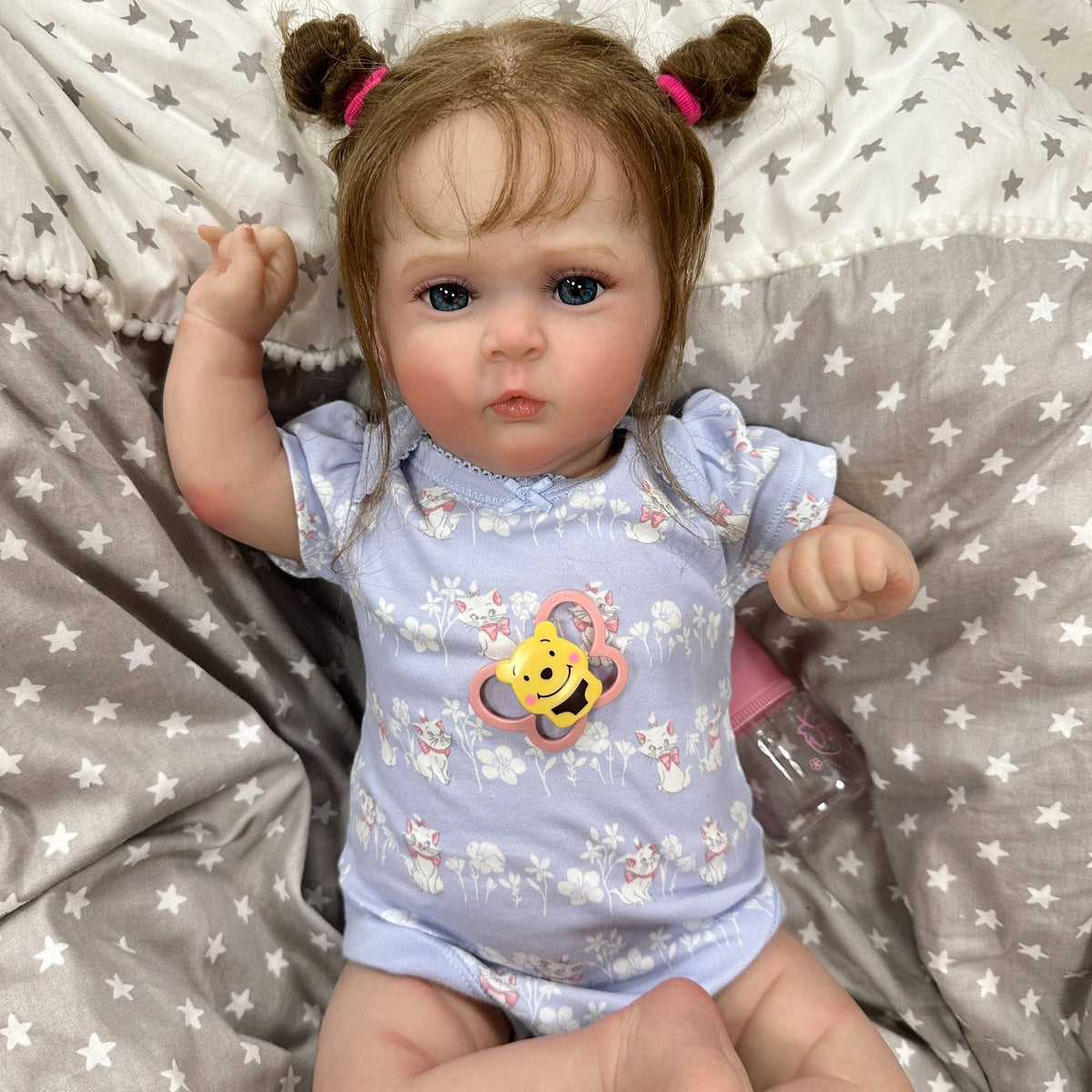Muñecas Reborn de 20 pulgadas con cuerpo de tela, muñecas de bebé recién nacido suaves al tacto, juguetes para niñas, muñecas Reborn