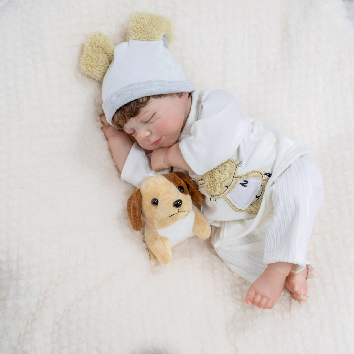 Muñeca Reborn detallada de 18 pulgadas con cuerpo completo de vinilo, juguete coleccionable, la elección perfecta para regalos de cumpleaños y compras de obsequios en temporada festiva