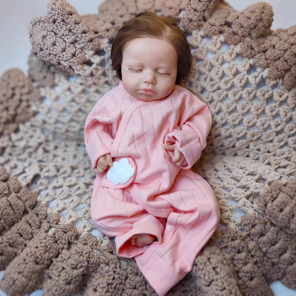 Muñecos bebé reborn de 16 pulgadas con cuerpo completo de silicona sólida para niña/niño como regalo