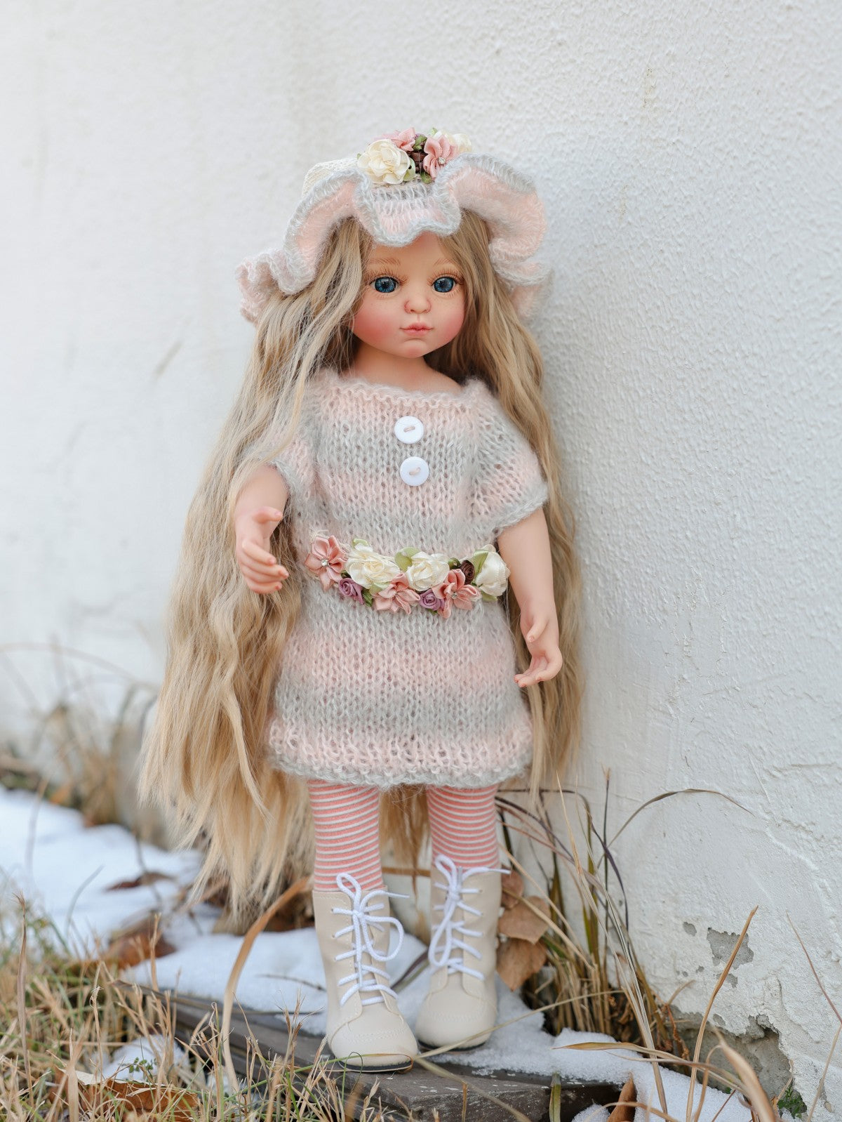 Vestido de muñeca de 45 cm tipo American Girl para casa de muñecas
