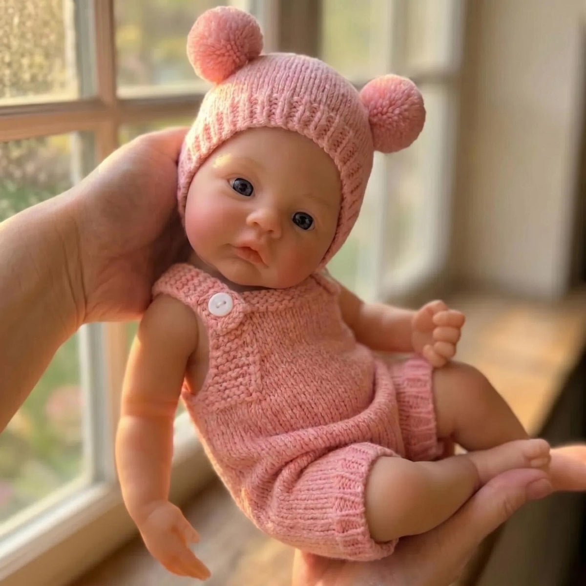 Muñeca Reborn de cuerpo completo de silicona de 12 pulgadas, realista y recién nacida, silicona suave para bebés, un regalo para mi pareja
