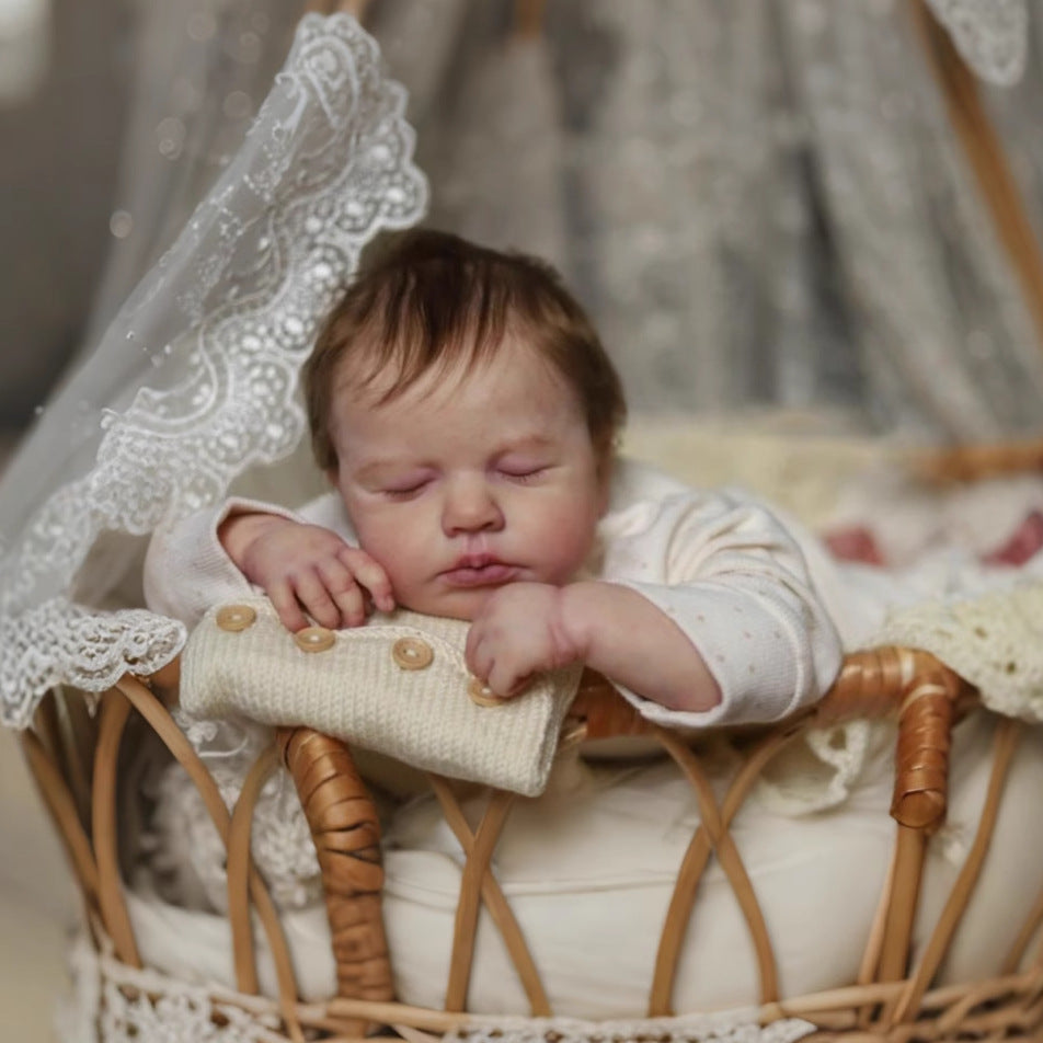 Muñeca bebé Reborn realista, muñecas de bebé realistas hechas a mano con cuerpo suave, muñecas de bebé de tamaño real para niños, set de regalo de cumpleaños, 19 pulgadas, juguetes para niños de más de 3 años