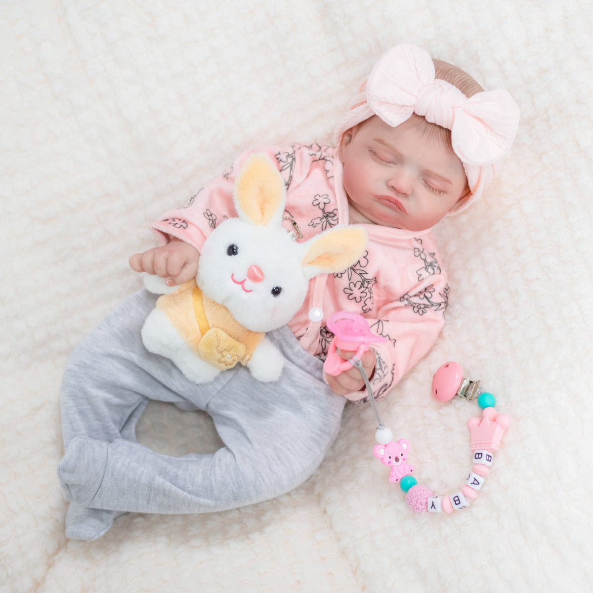Muñeca Reborn de 18 pulgadas con cuerpo de vinilo completo, compañera de juego realista para niños y coleccionistas adultos, opción de regalo para cumpleaños y celebraciones festivas