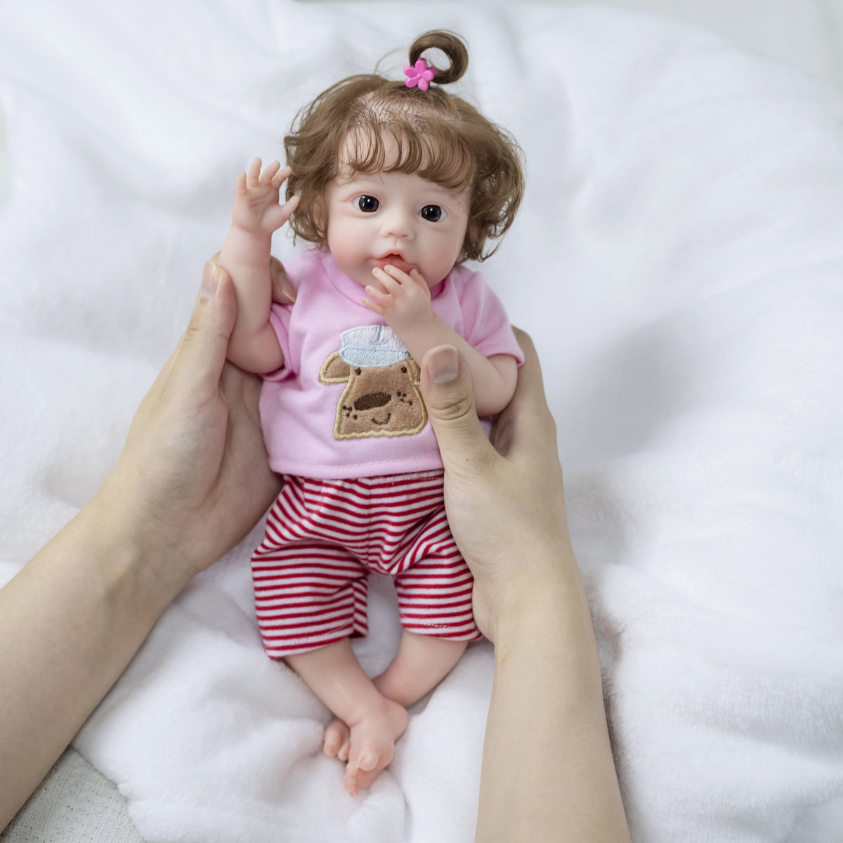Muñecas Reborn de 12 pulgadas con cuerpo de silicona sólida, juguete de baño suave y elástico, regalo o para coleccionistas de muñecas