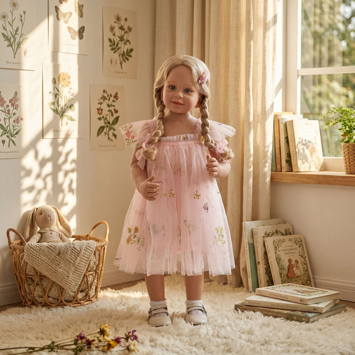 Muñeca de 80 cm, muñeca de alta simulación, muñeca articulada BJD