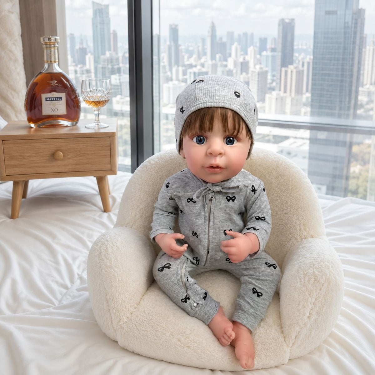 Regala a tus seres queridos una muñeca realista de vinilo de cuerpo completo de 20 pulgadas para cumpleaños y ocasiones festivas memorables.