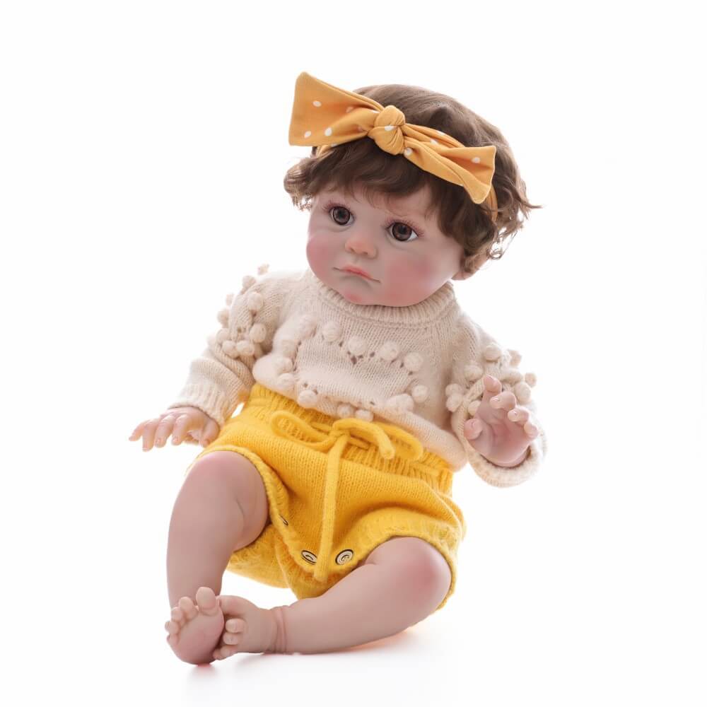 Muñeca Reborn de 24 pulgadas y 60 cm: altura y color de la planta liberada