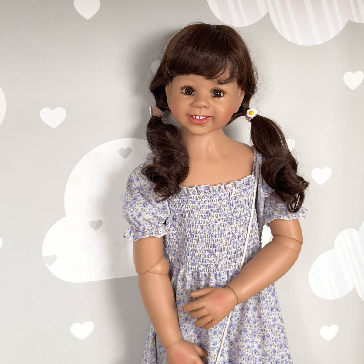 Muñecos reborn de 43 pulgadas para niños pequeños, con cuerpo completo de vinilo y extremidades articuladas, regalo sorpresa premium para fiestas de cumpleaños y celebraciones festivas estacionales