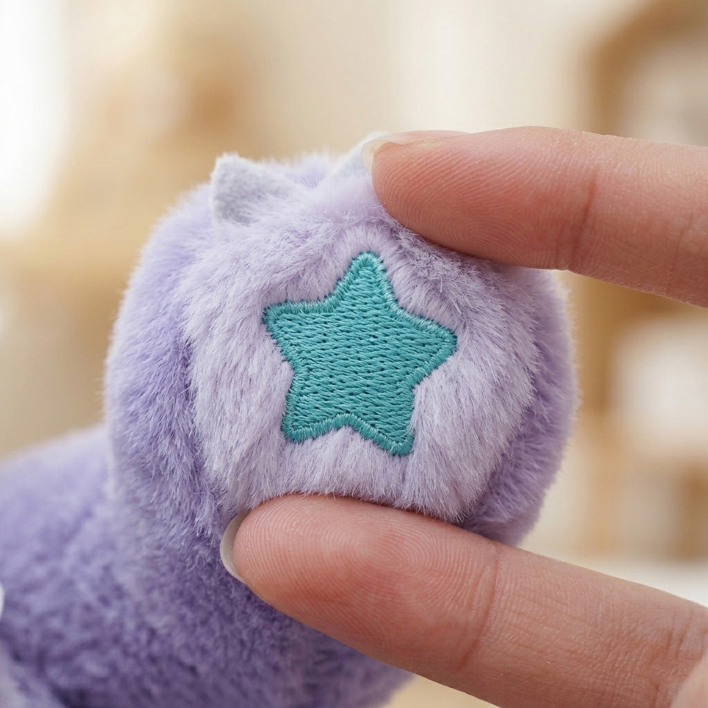 Colgante de muñeca de peluche y vinilo de 15 cm, juguete con cara de bebé simulada, 6 pulgadas