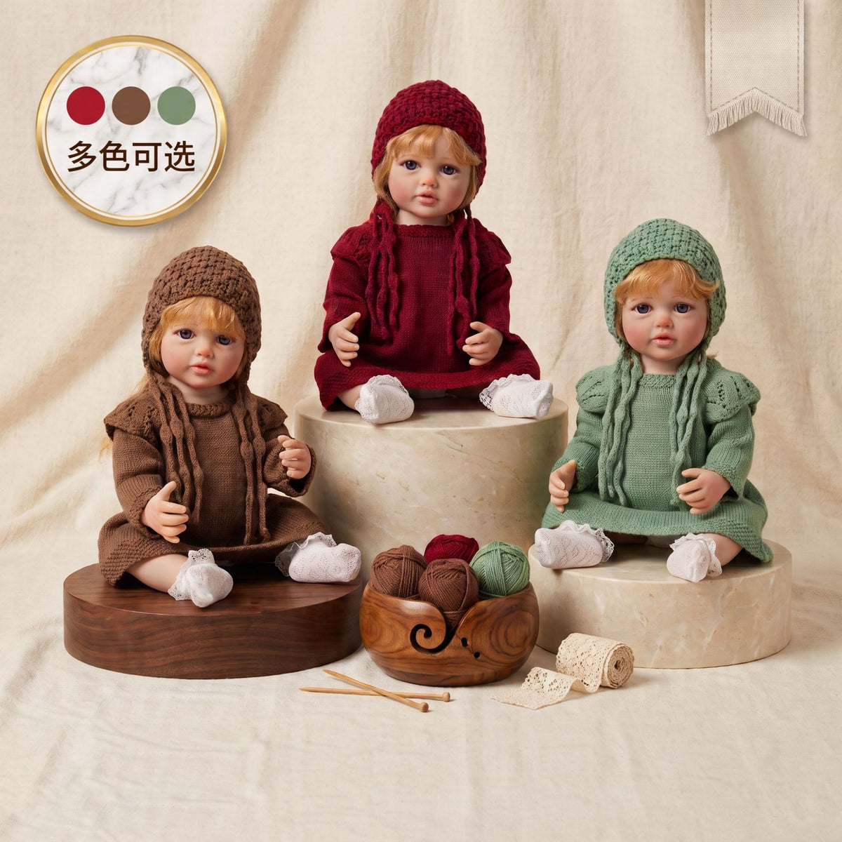 Muñeca Reborn de 22 pulgadas con cuerpo de vinilo completo, pelo implantado a mano, juguete de baño, regalo