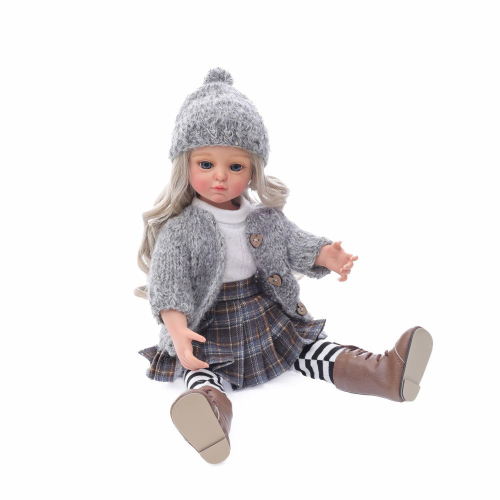 Muñeca de 45 cm, muñeca para niña, regalo bonito hecho a mano