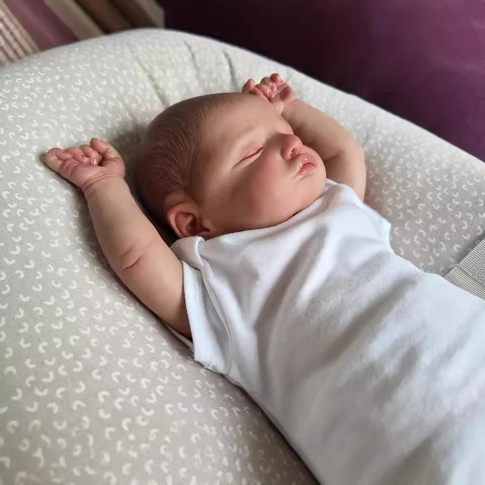Muñecas Reborn de 19 pulgadas con cuerpo de tela, tacto suave, muñecas de bebé recién nacido, juguetes para niñas, muñecas Reborn