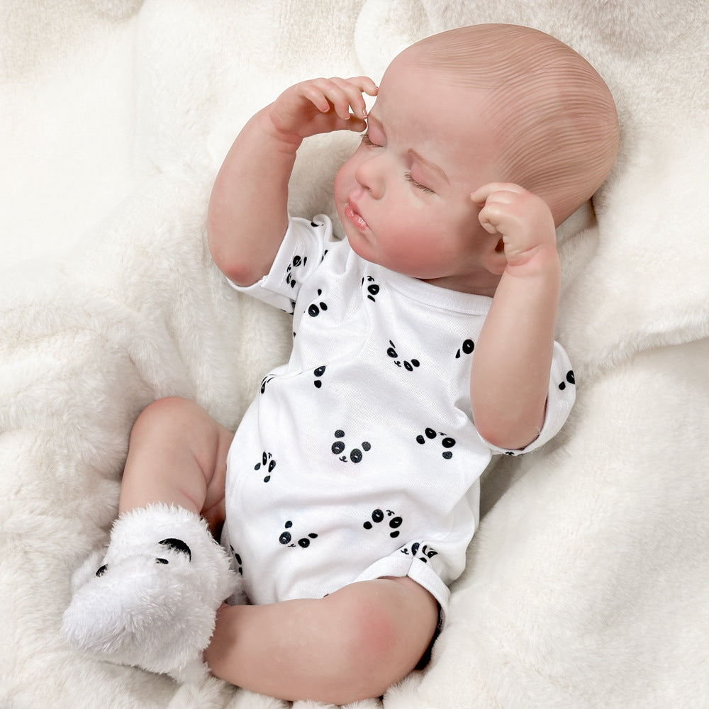 Sorprende a tu ser querido: muñeca reborn de vinilo de 20 pulgadas, juguete de compañía para recién nacidos auténtico para cumpleaños