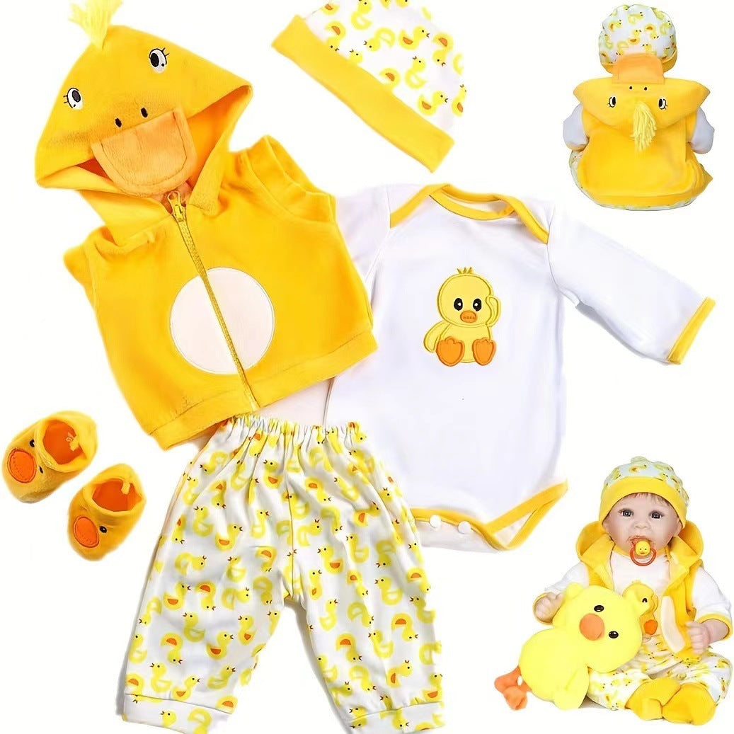 Muñeca reborn, ropa de muñeca bebé adecuada para muñecas de 55 cm, ropa de otoño