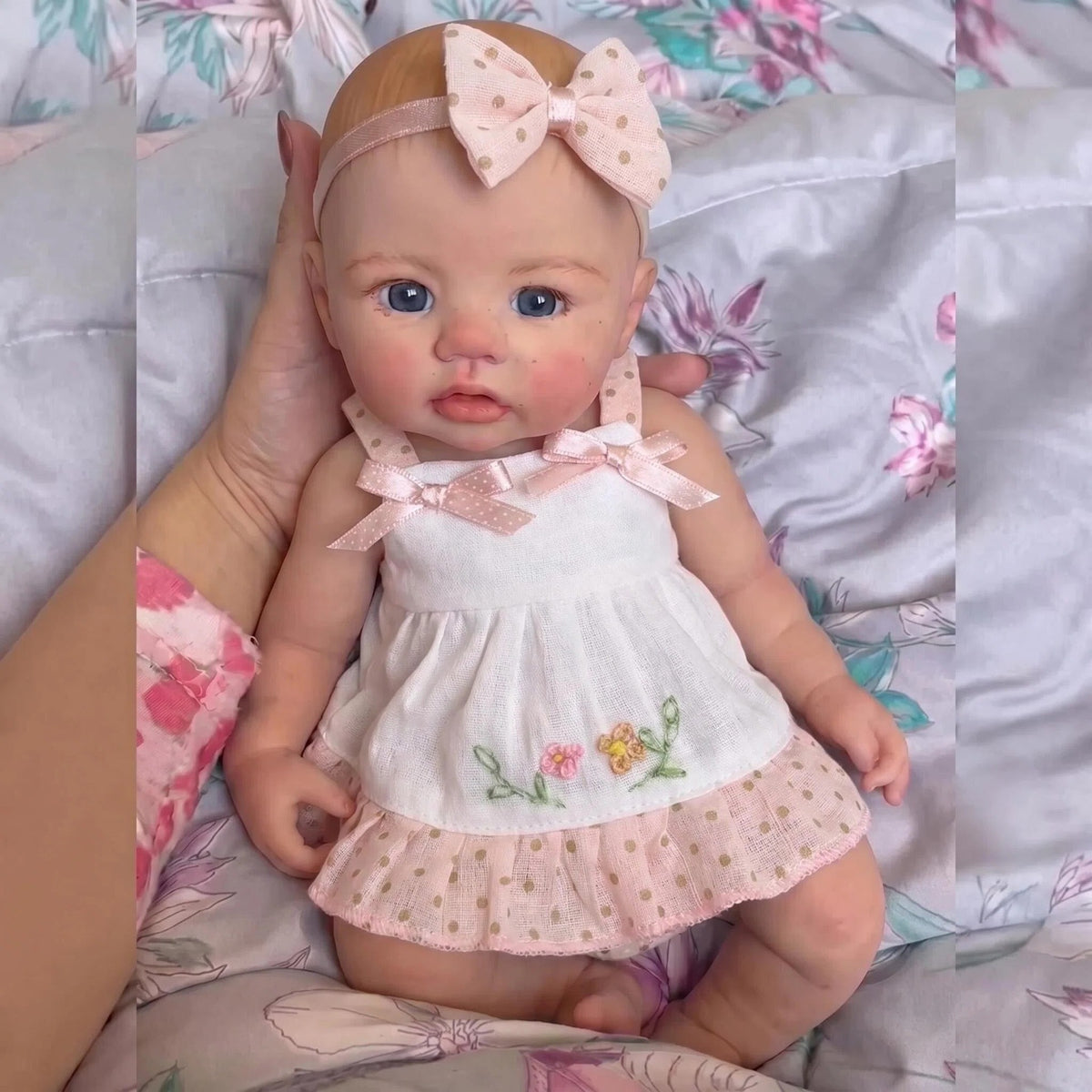 Muñeca Reborn de silicona de 12 pulgadas, juguete de compañía para niños y coleccionistas adultos, regalo maravilloso para cumpleaños, baby showers y todas las celebraciones festivas