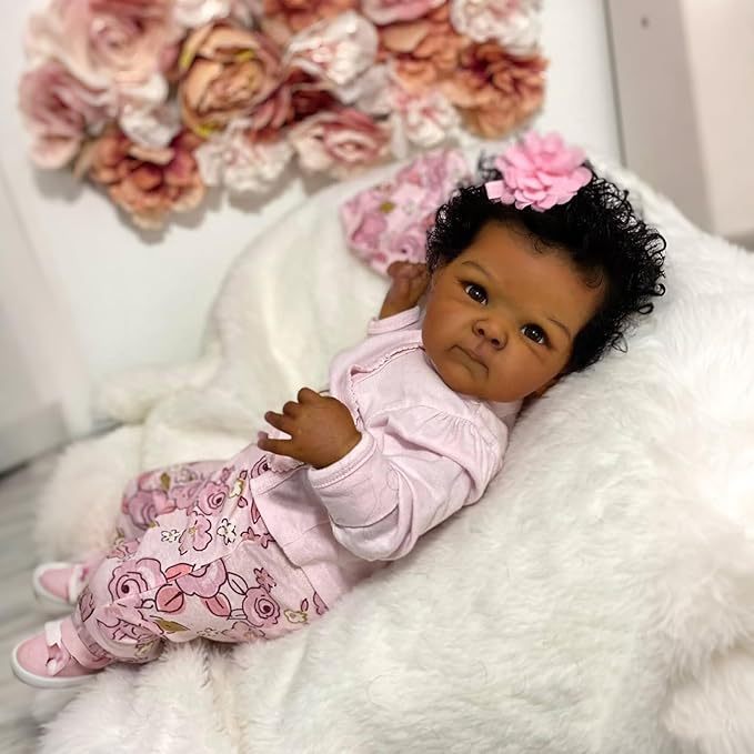 Muñeca Reborn de 18 pulgadas con cuerpo completo de vinilo, un regalo atento para niños y coleccionistas de muñecas