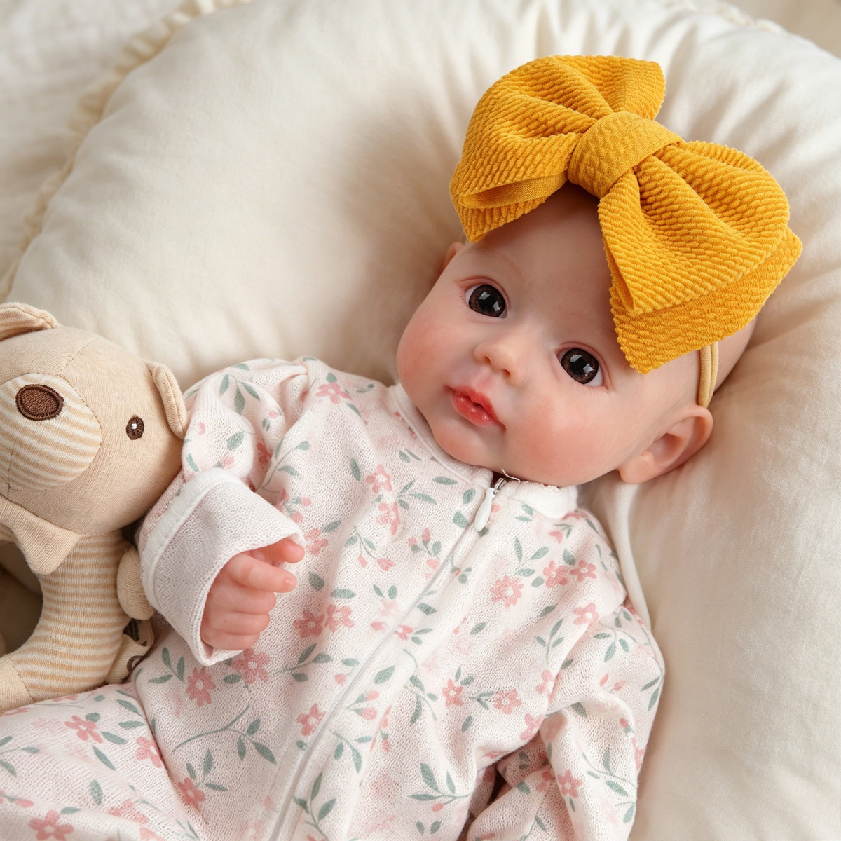 Nueva muñeca Reborn de 16/18 pulgadas con cuerpo completo de silicona sólida, muñeca femenina con chupete, juguete de regalo