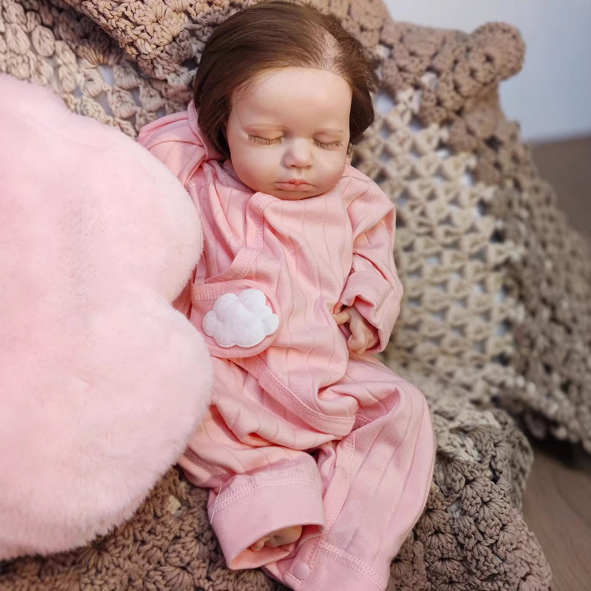 Muñecos bebé reborn de 16 pulgadas con cuerpo completo de silicona sólida para niña/niño como regalo