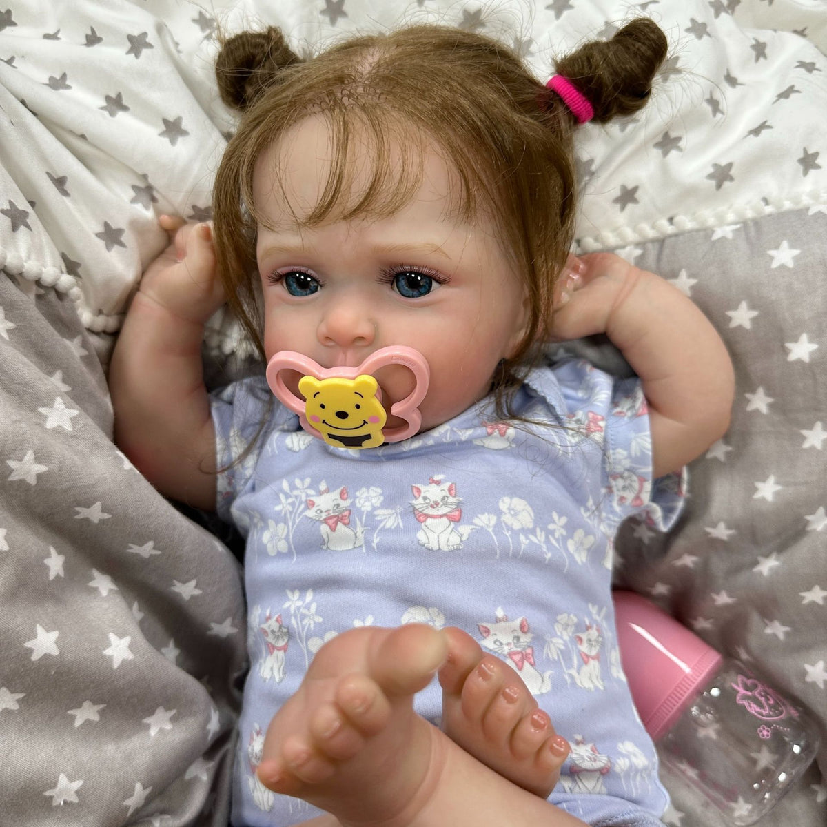 Muñecas Reborn de 20 pulgadas con cuerpo de tela, muñecas de bebé recién nacido suaves al tacto, juguetes para niñas, muñecas Reborn