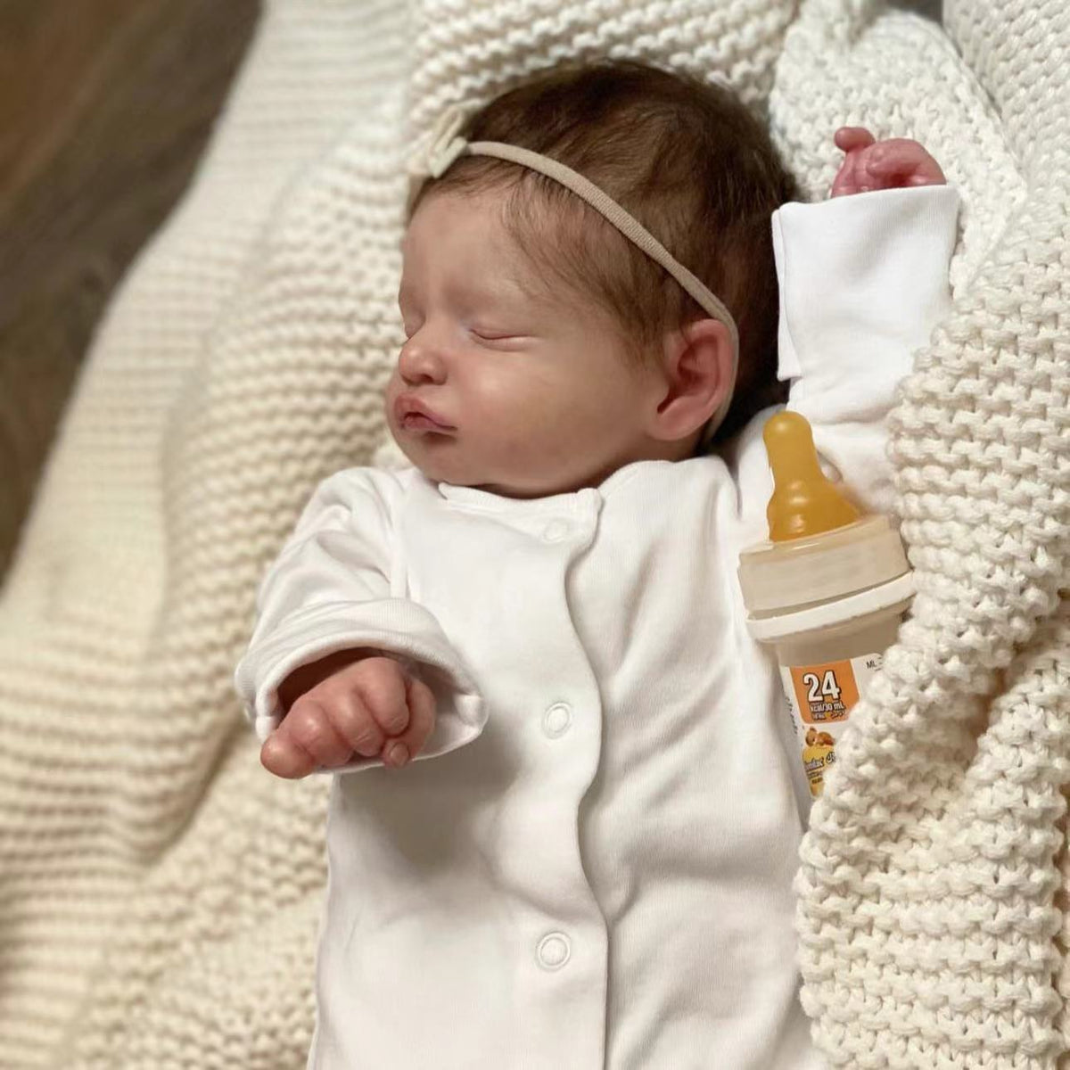 Muñecas Reborn de 19 pulgadas con cuerpo de tela, muñecas de bebé recién nacido de tacto suave, juguetes para niñas