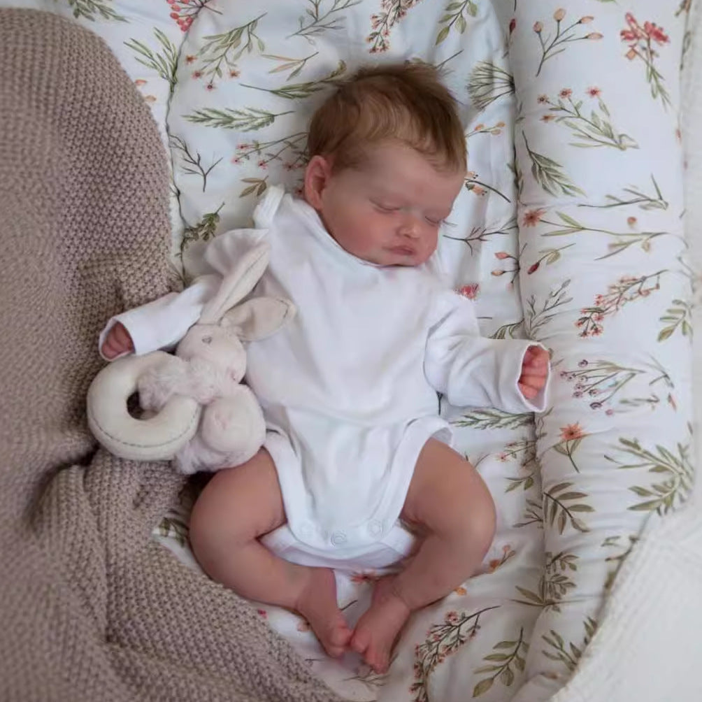 Muñecas Reborn de 19 pulgadas con cuerpo de tela, tacto suave, muñecas de bebé recién nacido, juguetes para niñas, muñecas Reborn