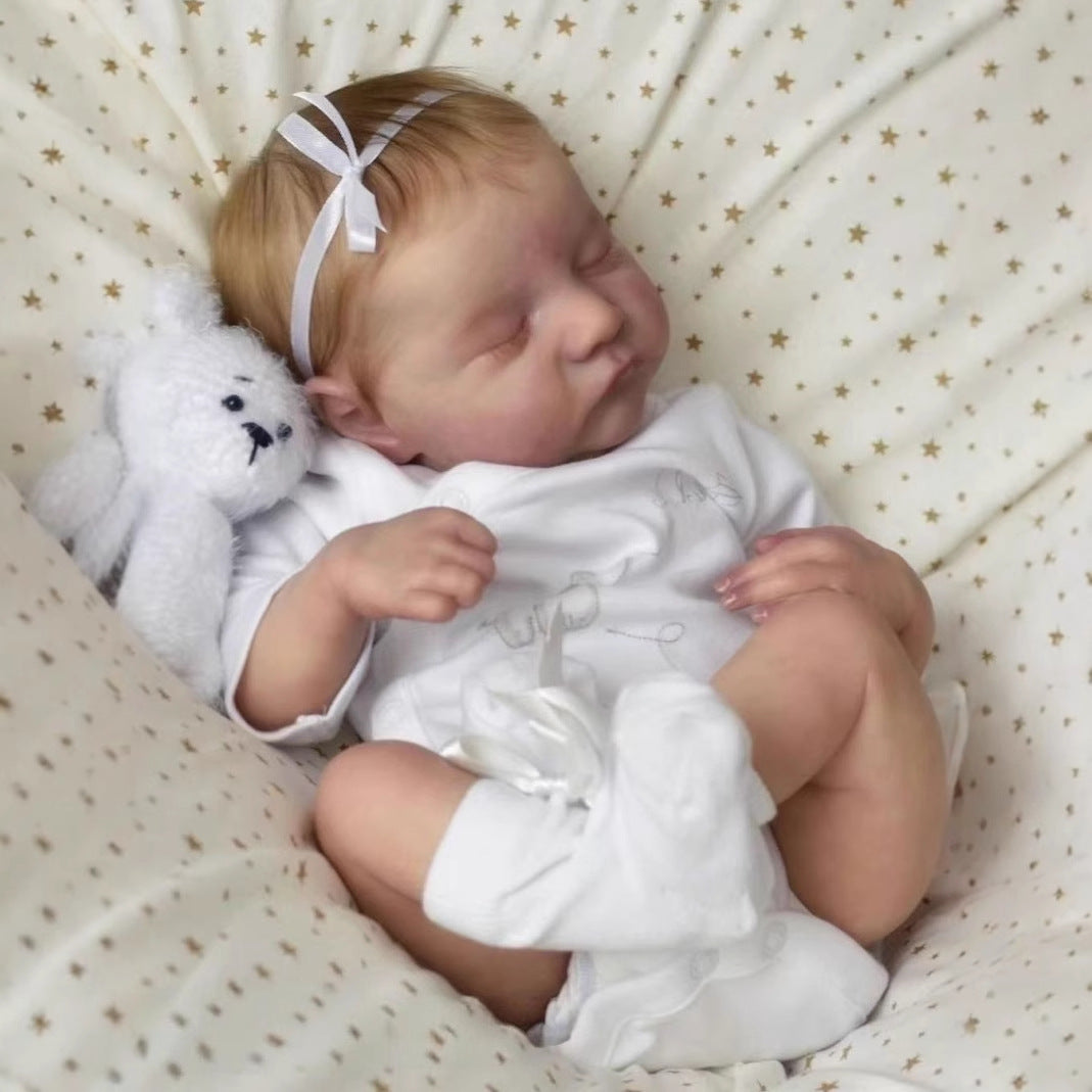 Muñeca Reborn Levi de 50 cm, cuerpo completo de vinilo, piel 3D, regalo para niños